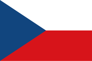 国家比较:中国公民在欧盟该住哪里? 12 Flag of the Czech Republic.svg